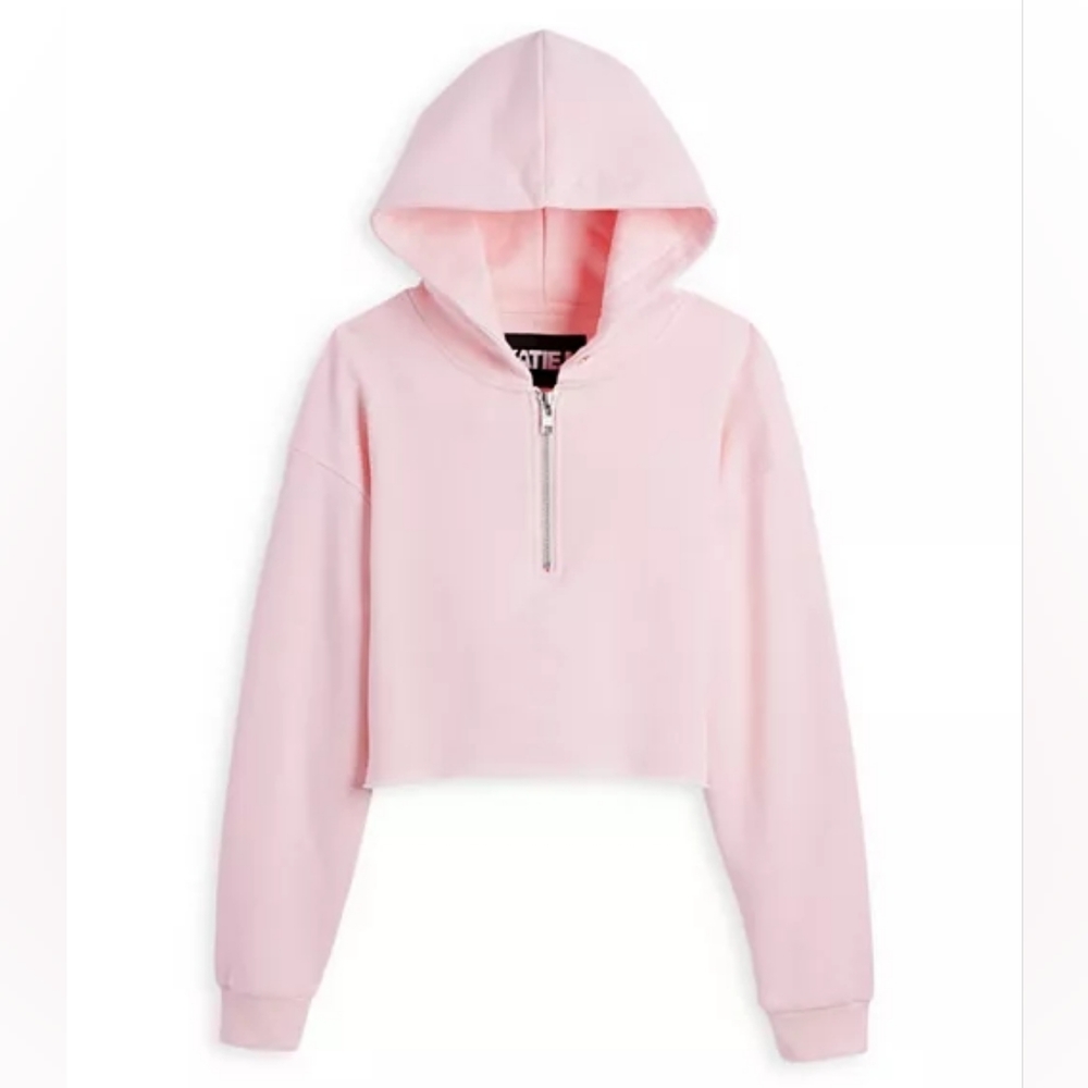 KatieJ NYC Juniors Peyton Outfit In Petal Pink Med New Sweatshirt & pants bundle - Picture 2 of 3